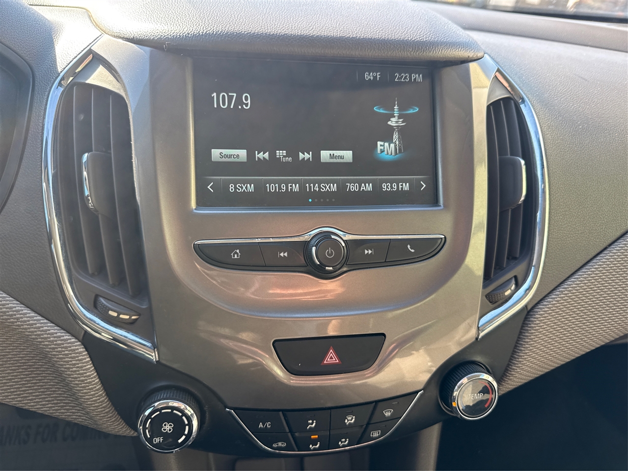 Chevrolet Cruze LT 2018