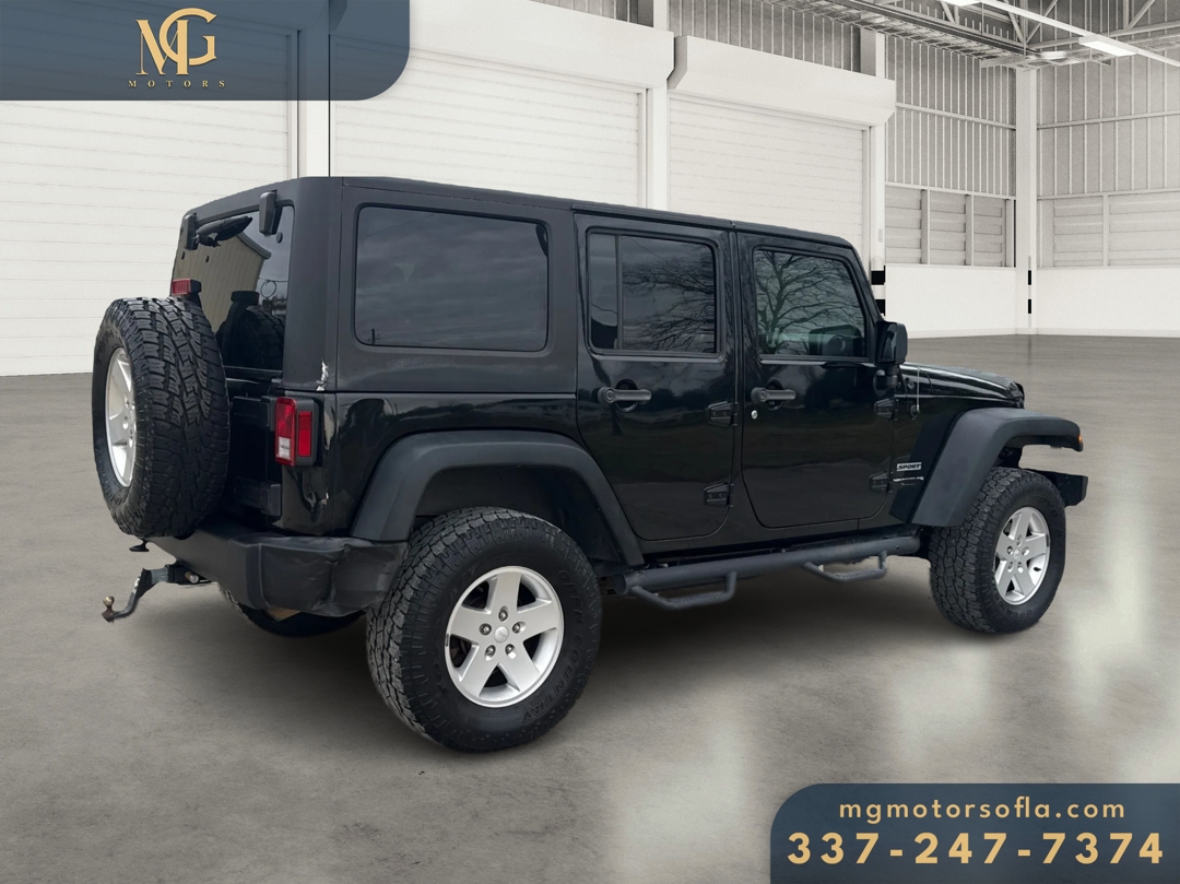 Jeep Wrangler Unlimited Sport 4WD 2012