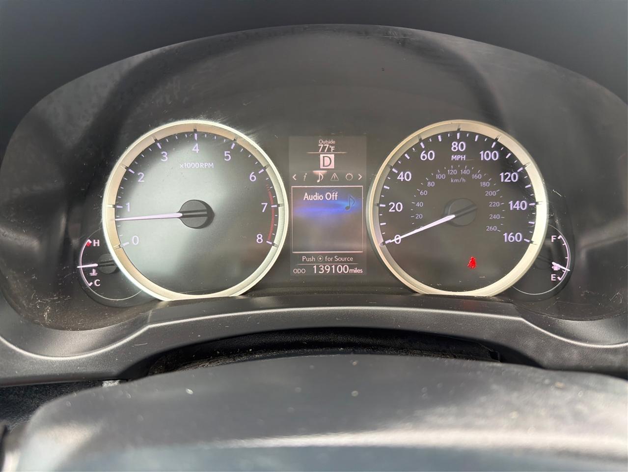 Lexus IS 250 RWD 2014