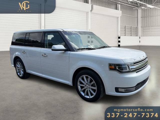 White 2019 Ford Flex Limited FWD SUV / Crossover Front-Wheel Drive Automatic