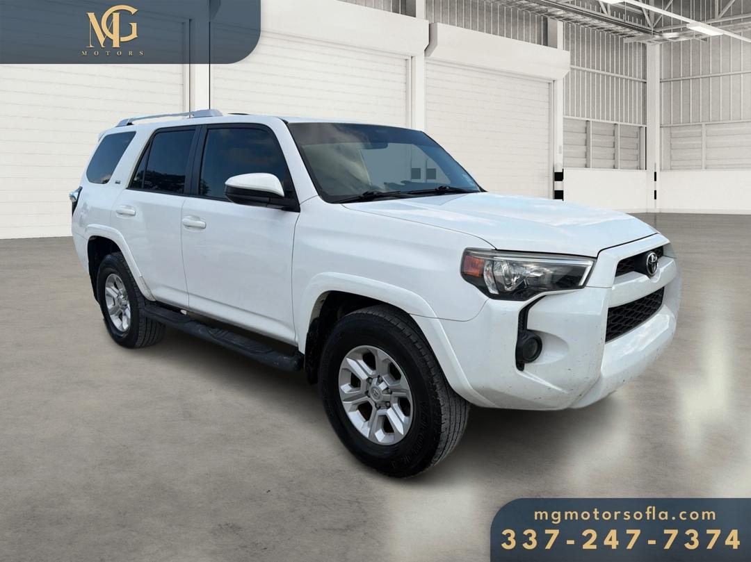 White 2016 Toyota 4Runner SUV / Crossover 4X2 Automatic