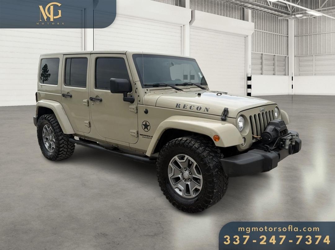 2017 Jeep Wrangler Unlimited Rubicon Recon 4x4