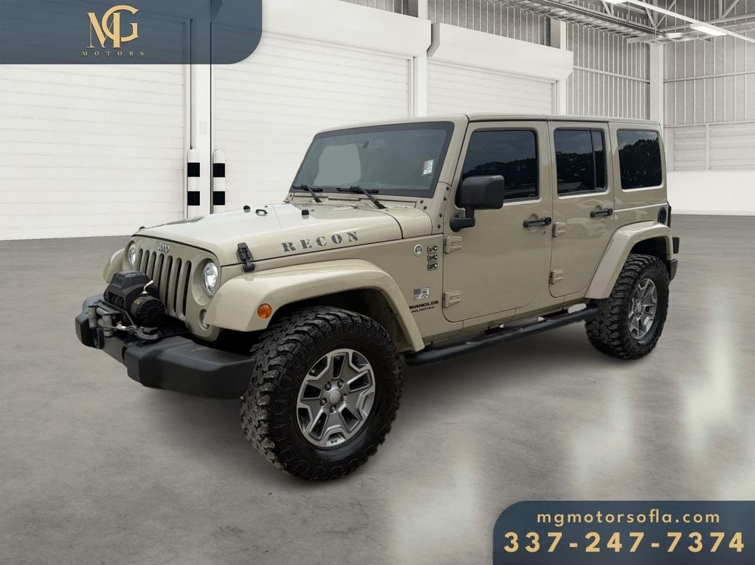 Jeep Wrangler Unlimited Rubicon Recon 4x4 2017