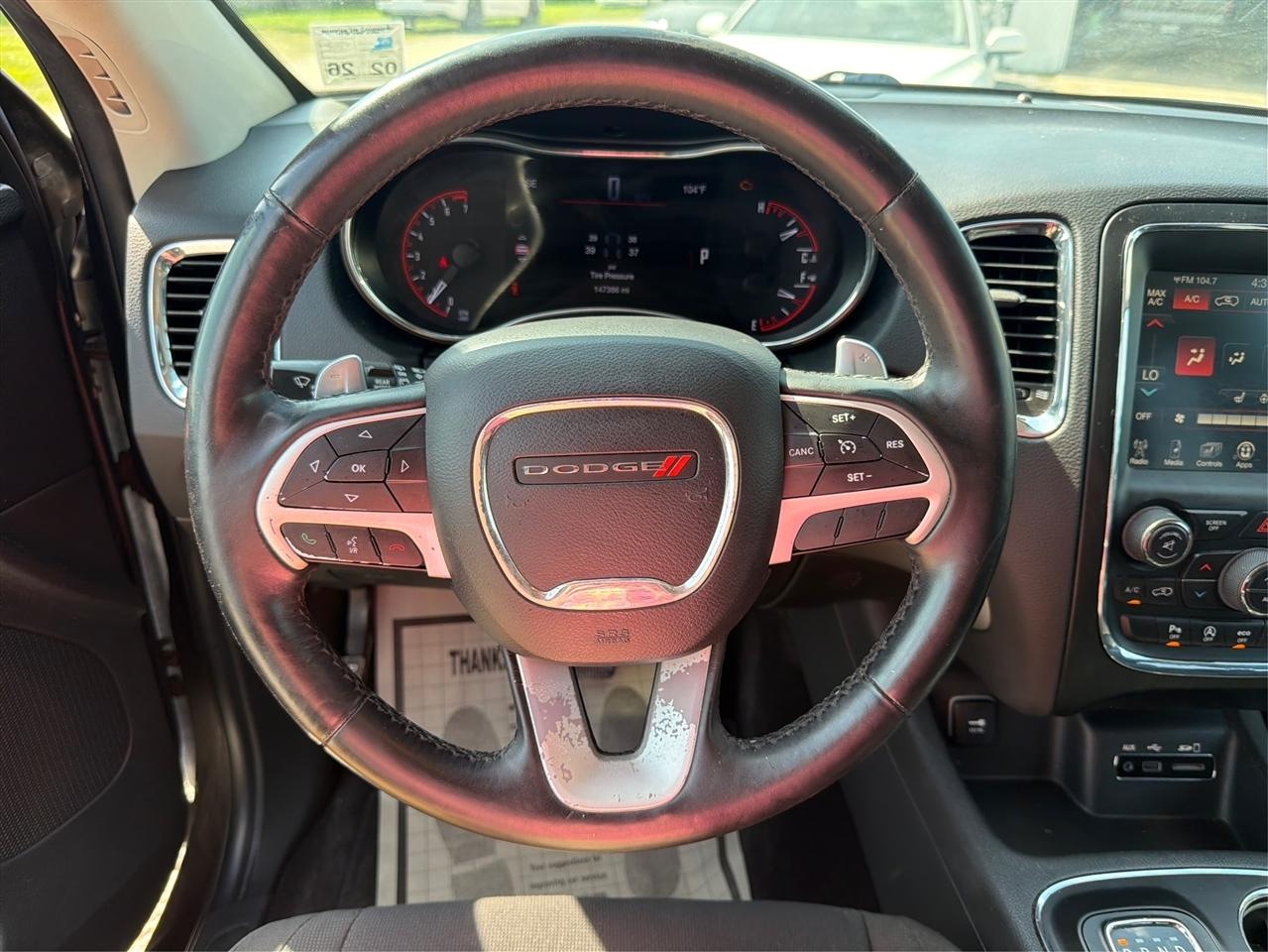 Dodge Durango SXT RWD 2017