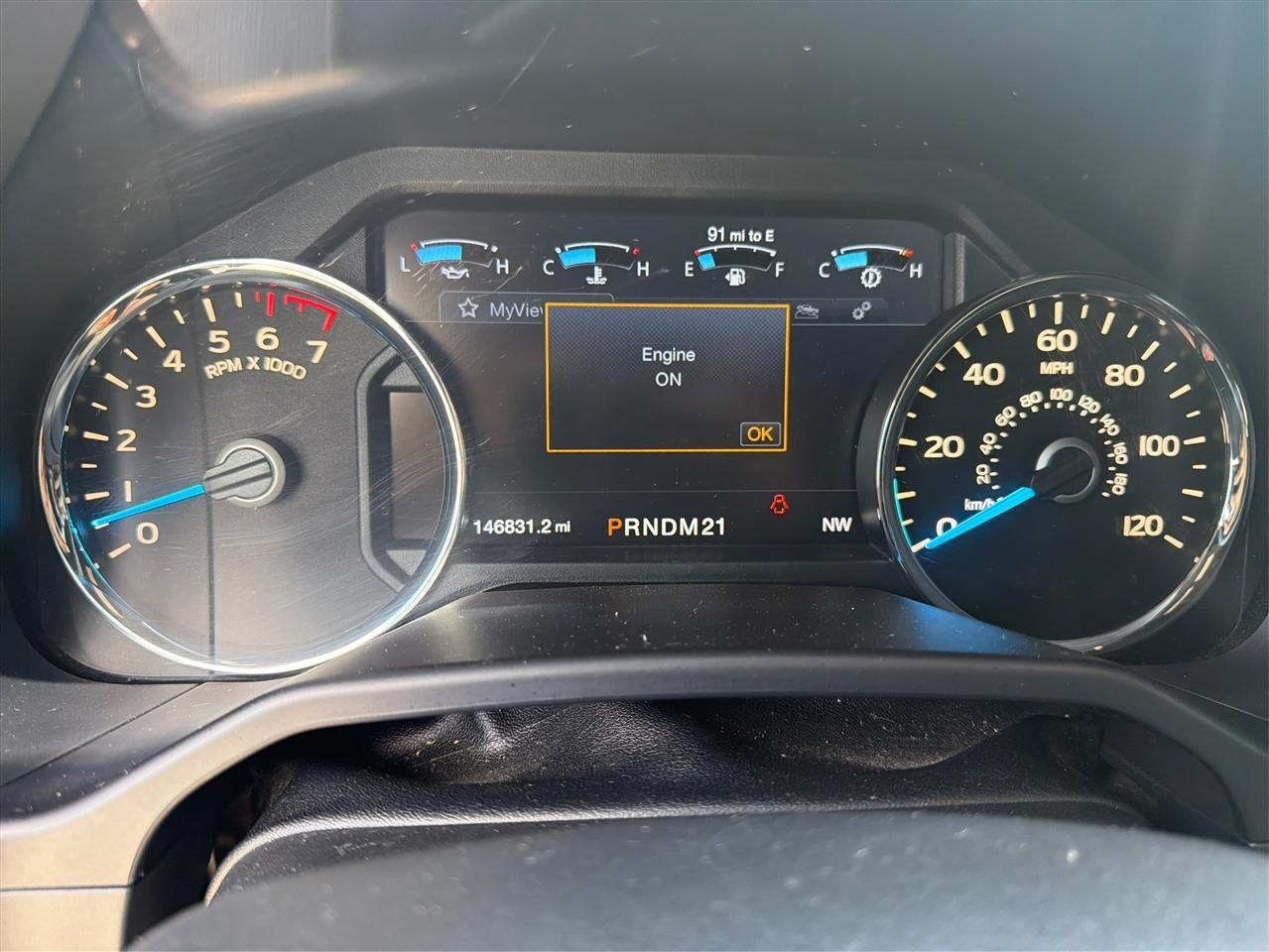 Ford F-150 4WD SuperCrew 145" Lariat 2016