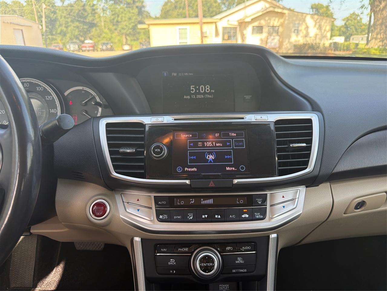 Honda Accord Sedan 4dr I4 CVT EX-L 2015