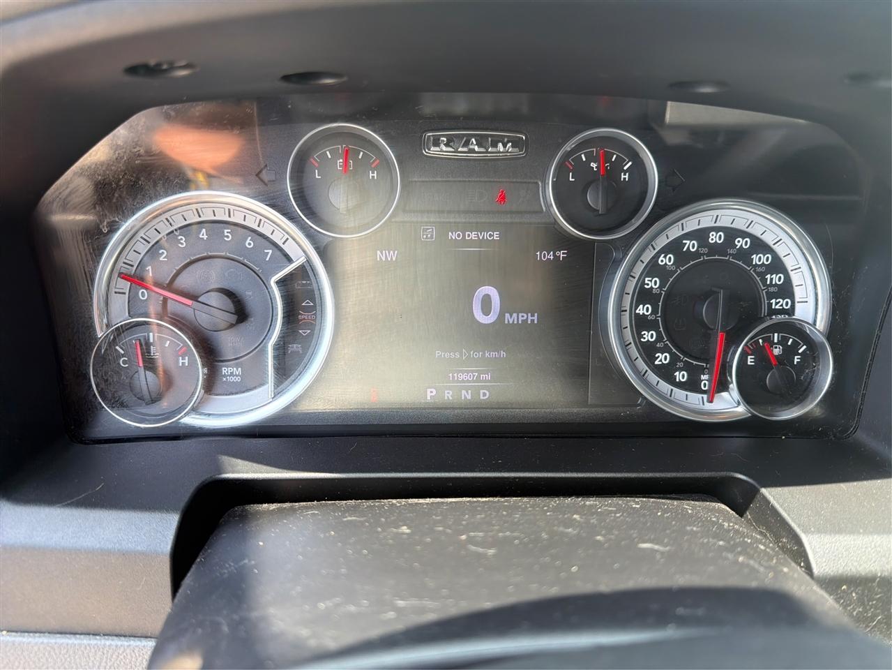 RAM 1500 2WD Crew Cab 140.5" Big Horn 2016