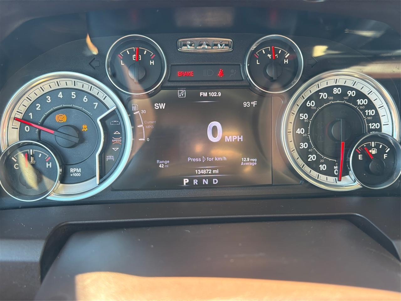 RAM 1500 2WD Crew Cab 140.5" Big Horn 2016