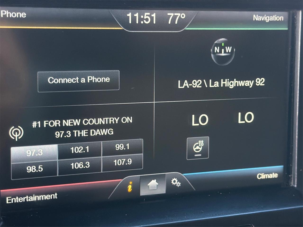 Ford F-150 4WD SuperCrew 145" Lariat 2015