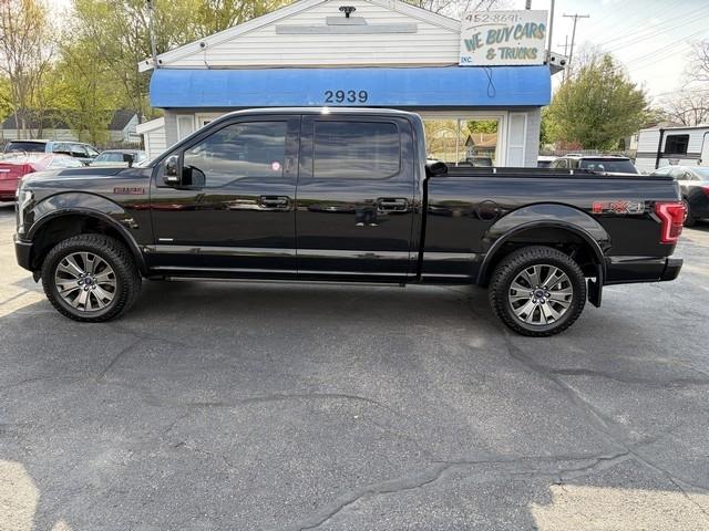 Ford F-150 Lariat SuperCrew 5.5-ft. Bed 4WD 2016