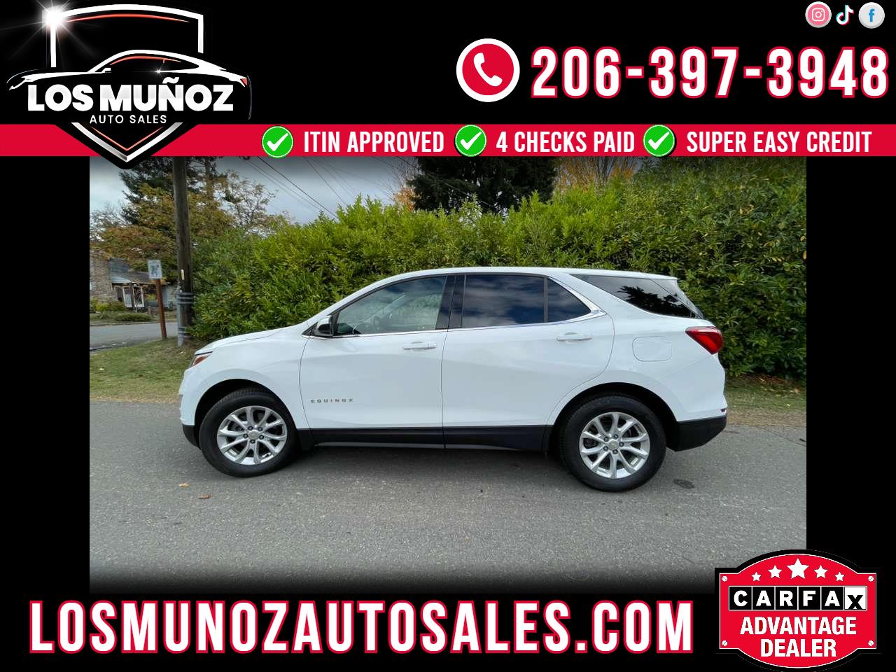 2020 Chevrolet Equinox AWD 4dr LT w/2FL