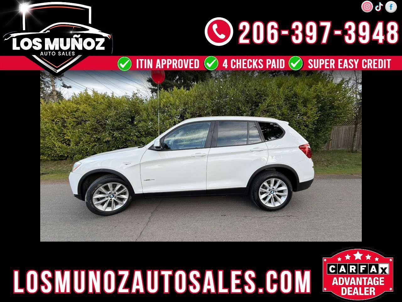 2016 BMW X3 