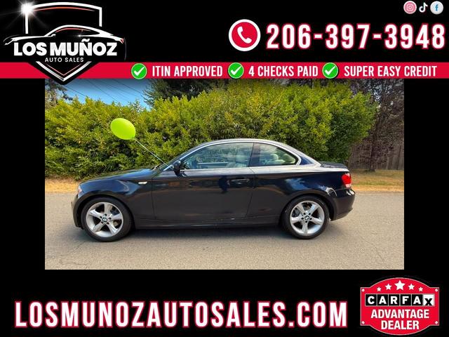 Blue 2011 BMW 1 Series Coupe Rear-Wheel Drive
