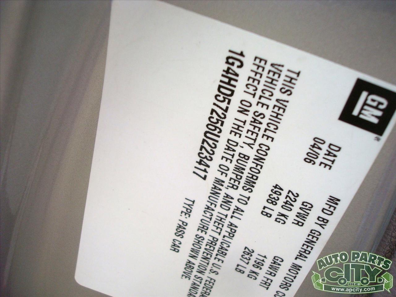 Buick Lucerne CXL V6 2006