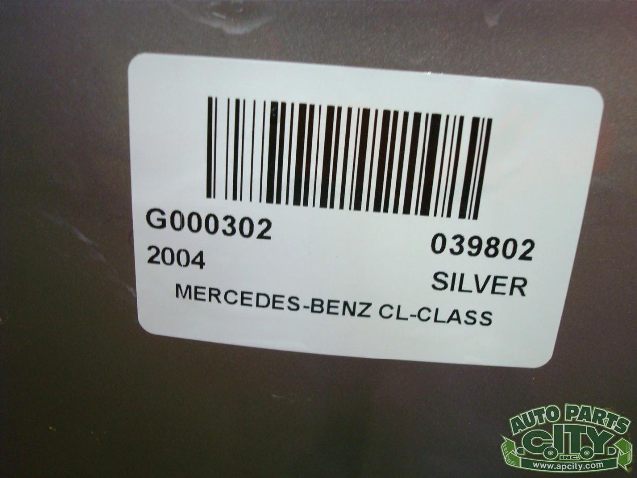 Mercedes-Benz CL-Class CL600 2004