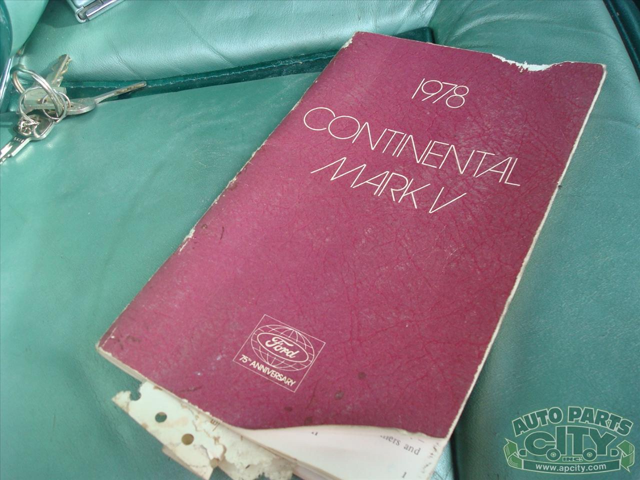 Lincoln Mark V  1978