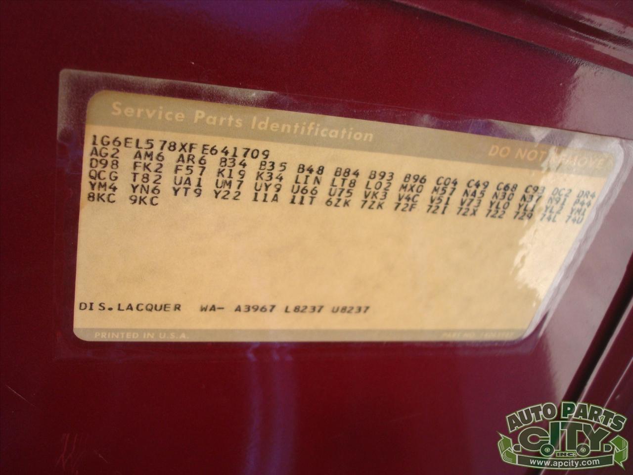 Cadillac Eldorado Coupe 1985