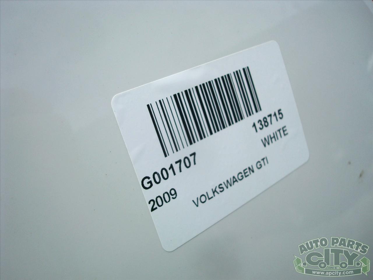 Volkswagen GTI 2.0T Coupe 2009