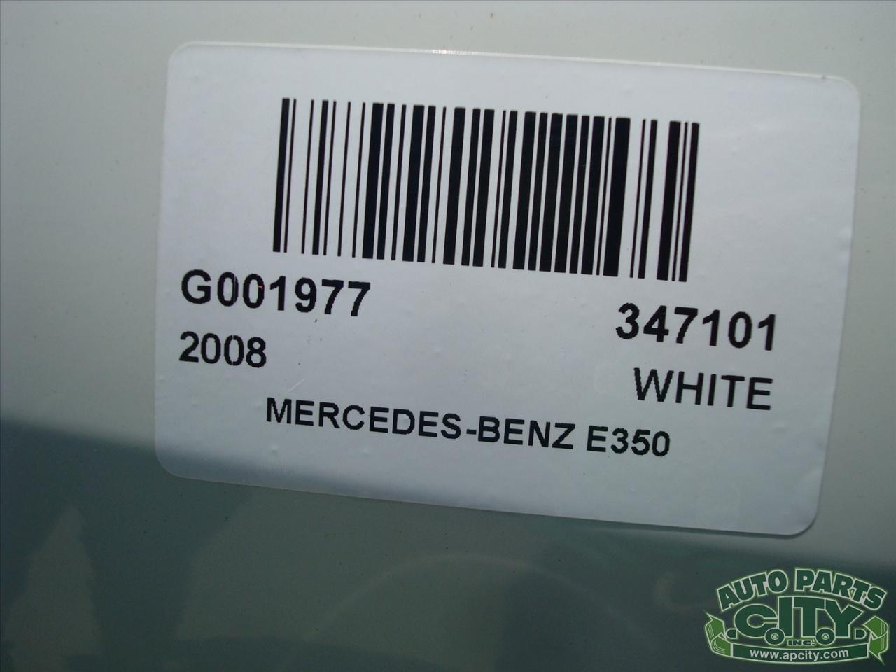 Mercedes-Benz E-Class E350 4MATIC Sedan 2008