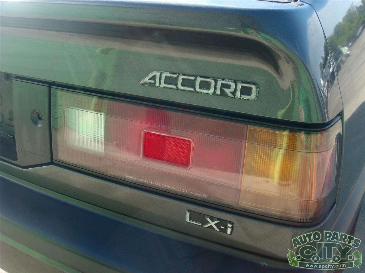 Honda Accord LXi 2-Door Hatchback 1987