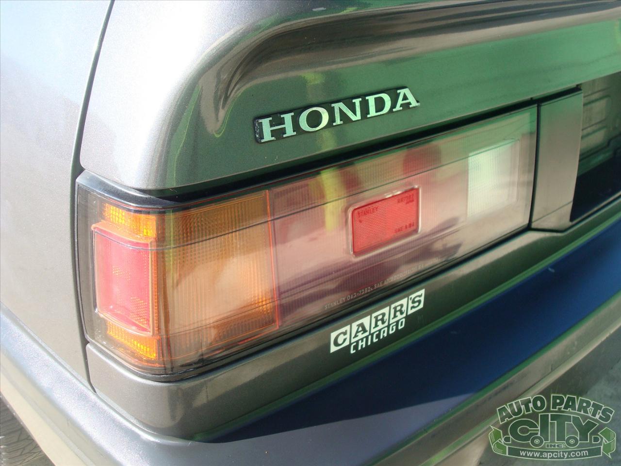 Honda Accord LXi 2-Door Hatchback 1987