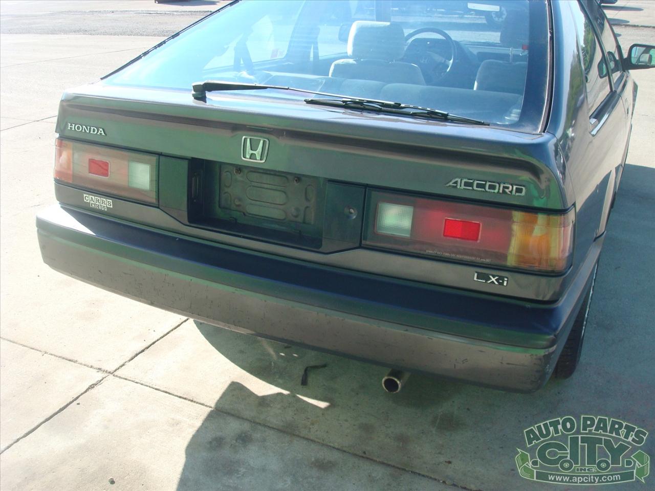 Honda Accord LXi 2-Door Hatchback 1987