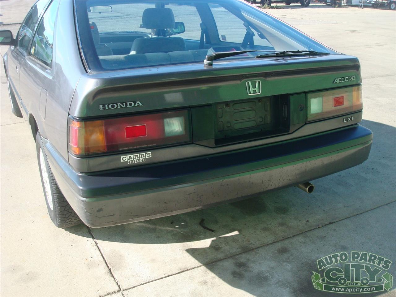 Honda Accord LXi 2-Door Hatchback 1987
