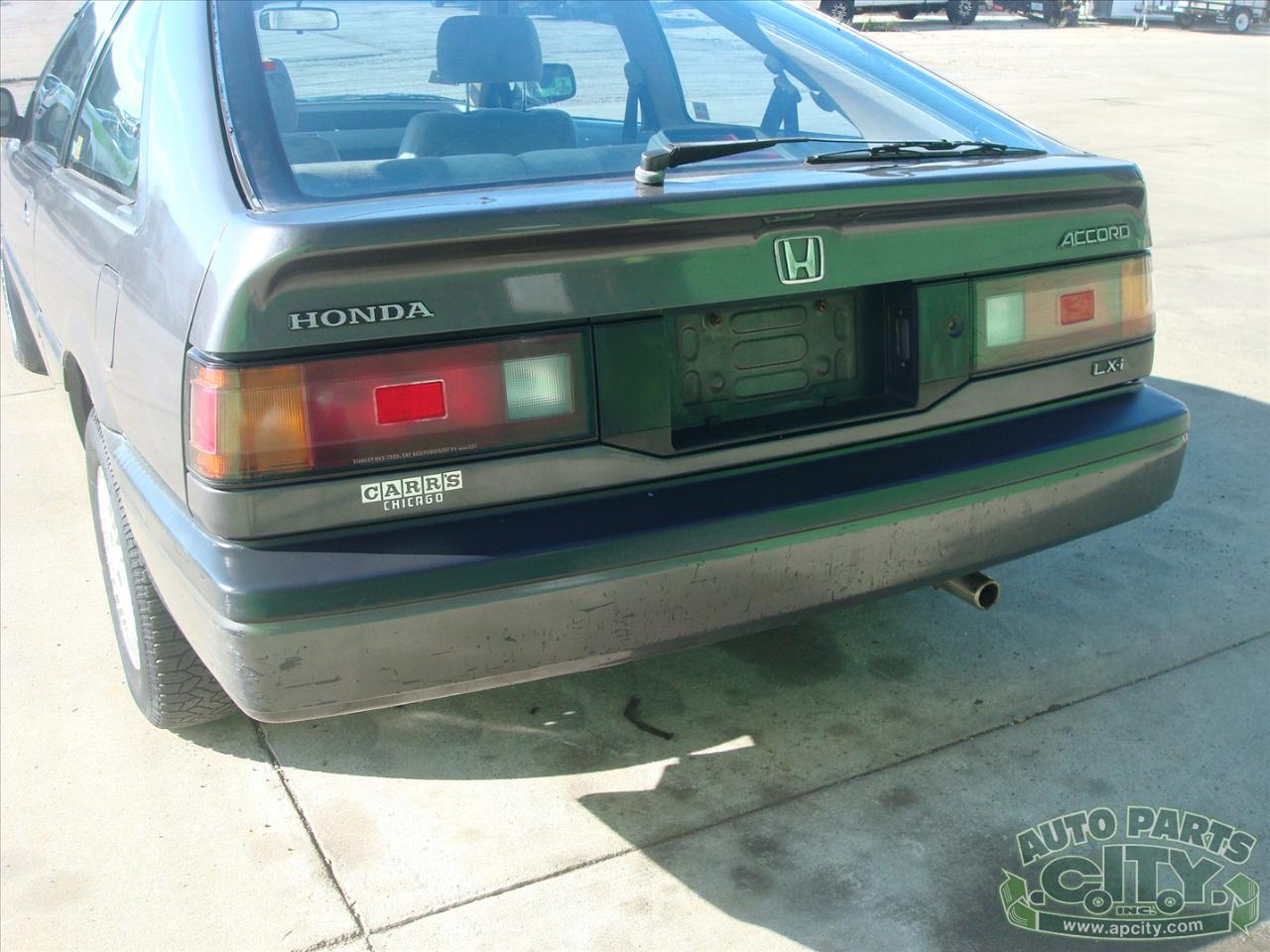 Honda Accord LXi 2-Door Hatchback 1987