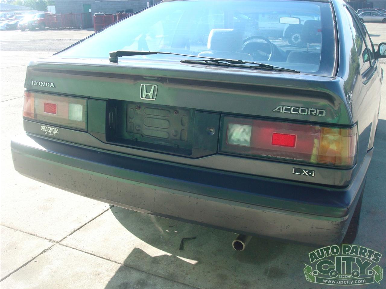 Honda Accord LXi 2-Door Hatchback 1987