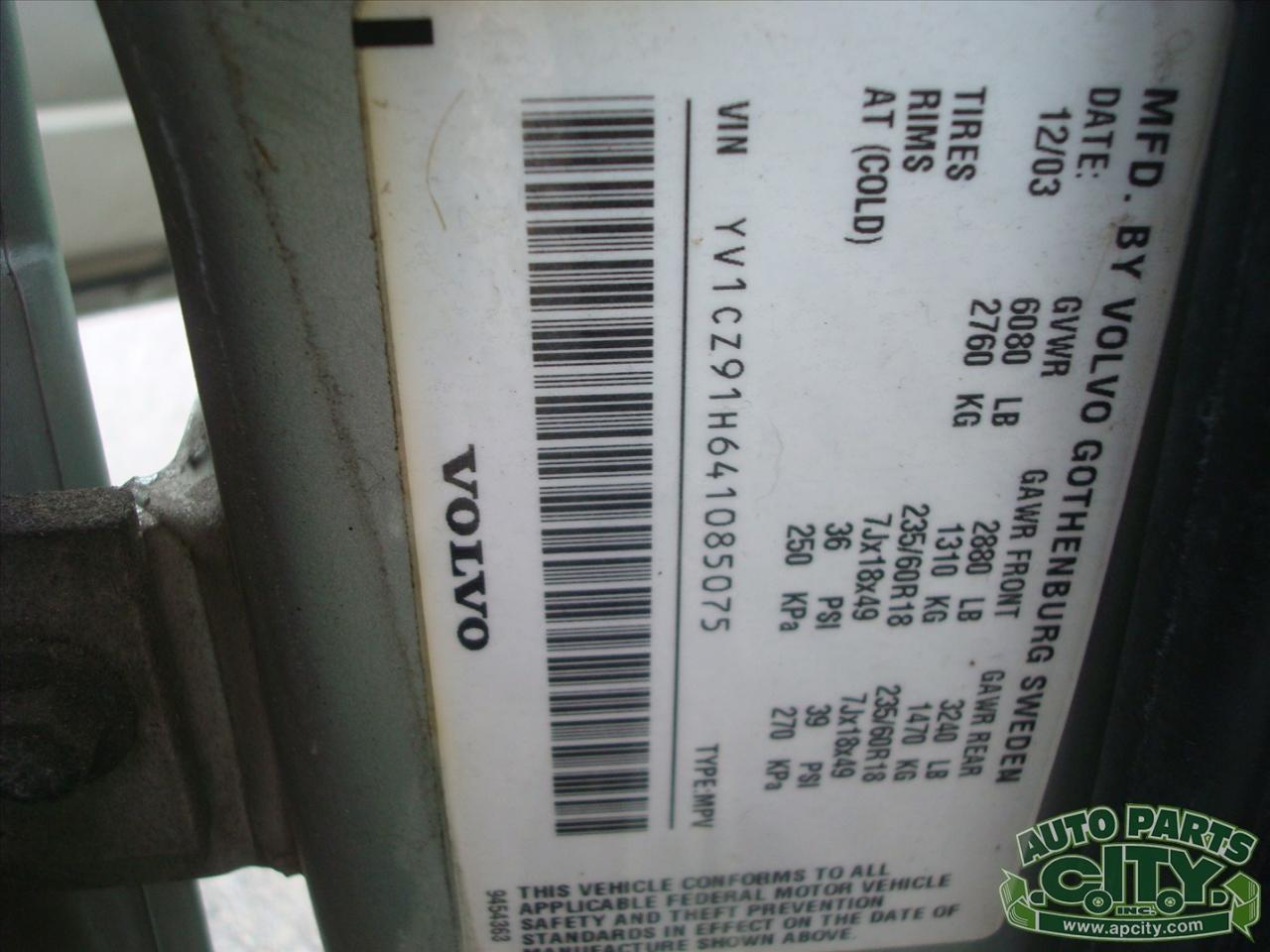 Volvo XC90 T6 AWD 2004