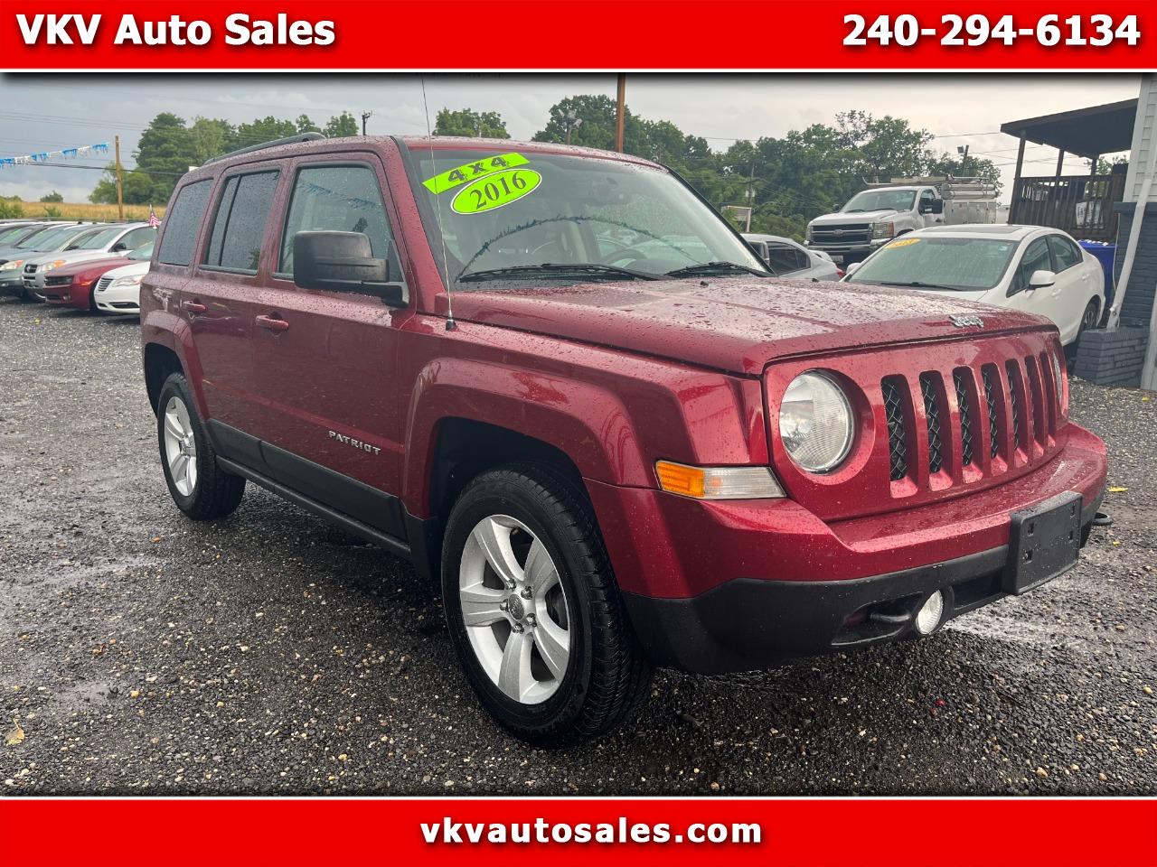 Used 2016 Jeep Patriot Sport 4WD for Sale in Laurel MD 20707 VKV Auto Sales