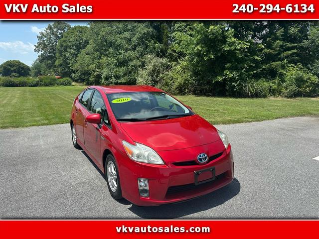 Red 2010 Toyota Prius Hatchback Front-Wheel Drive Automatic
