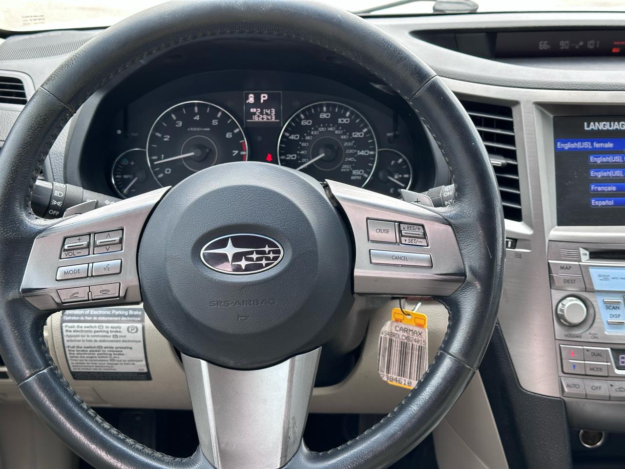 Subaru Outback 3.6R Limited 2011