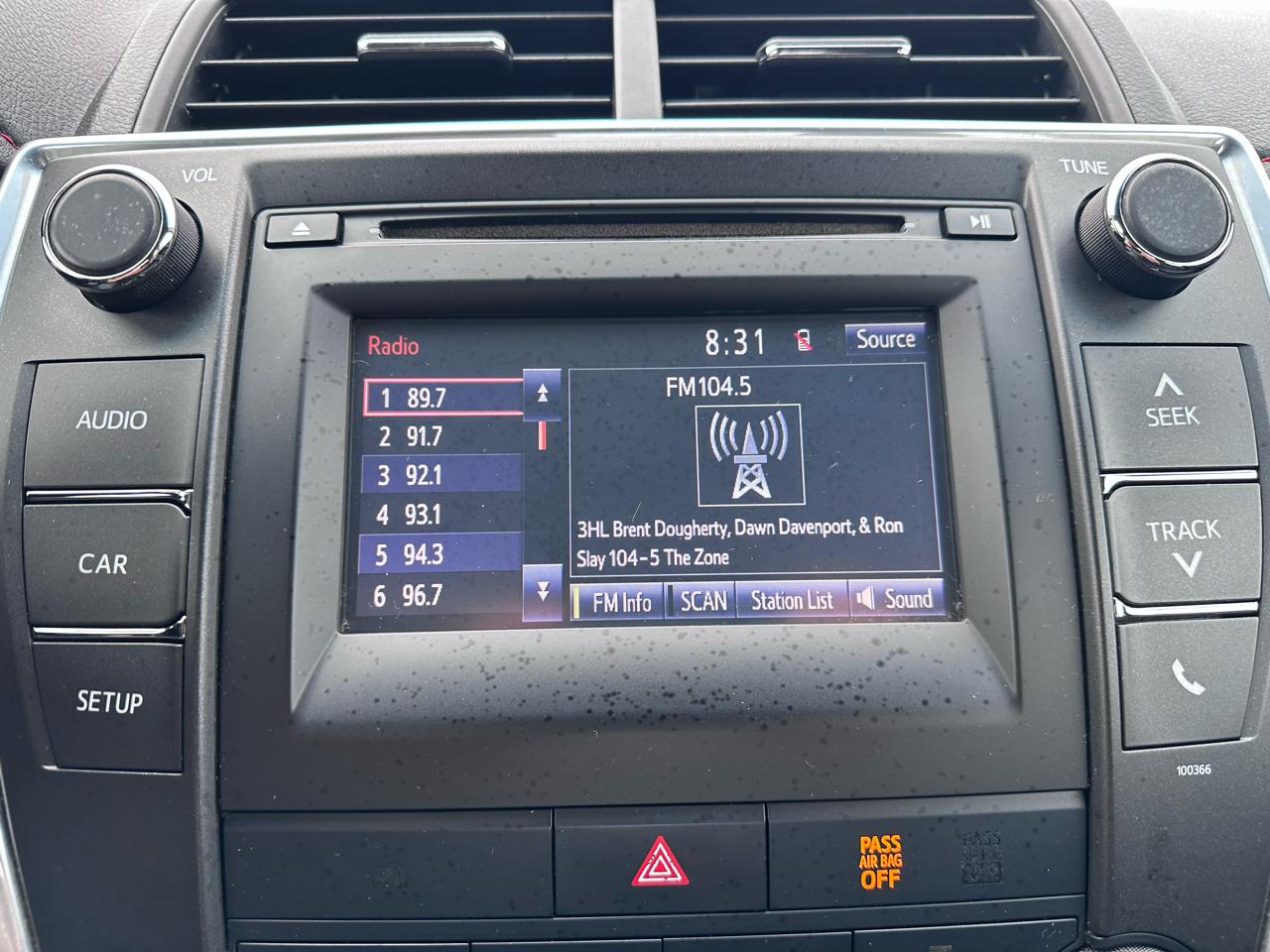 Toyota Camry SE 2015