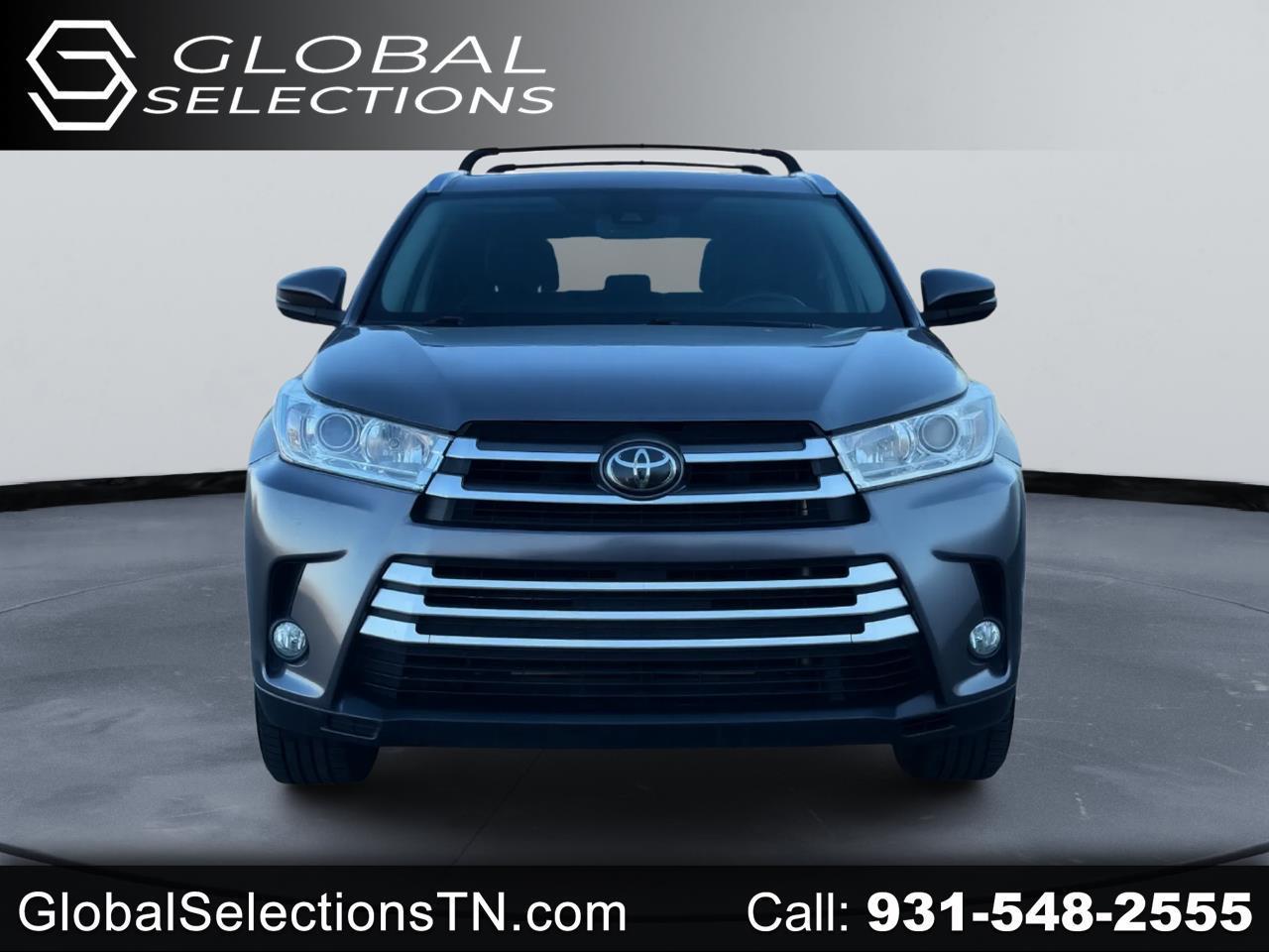 Toyota Highlander XLE 4D SUV FWD 2019