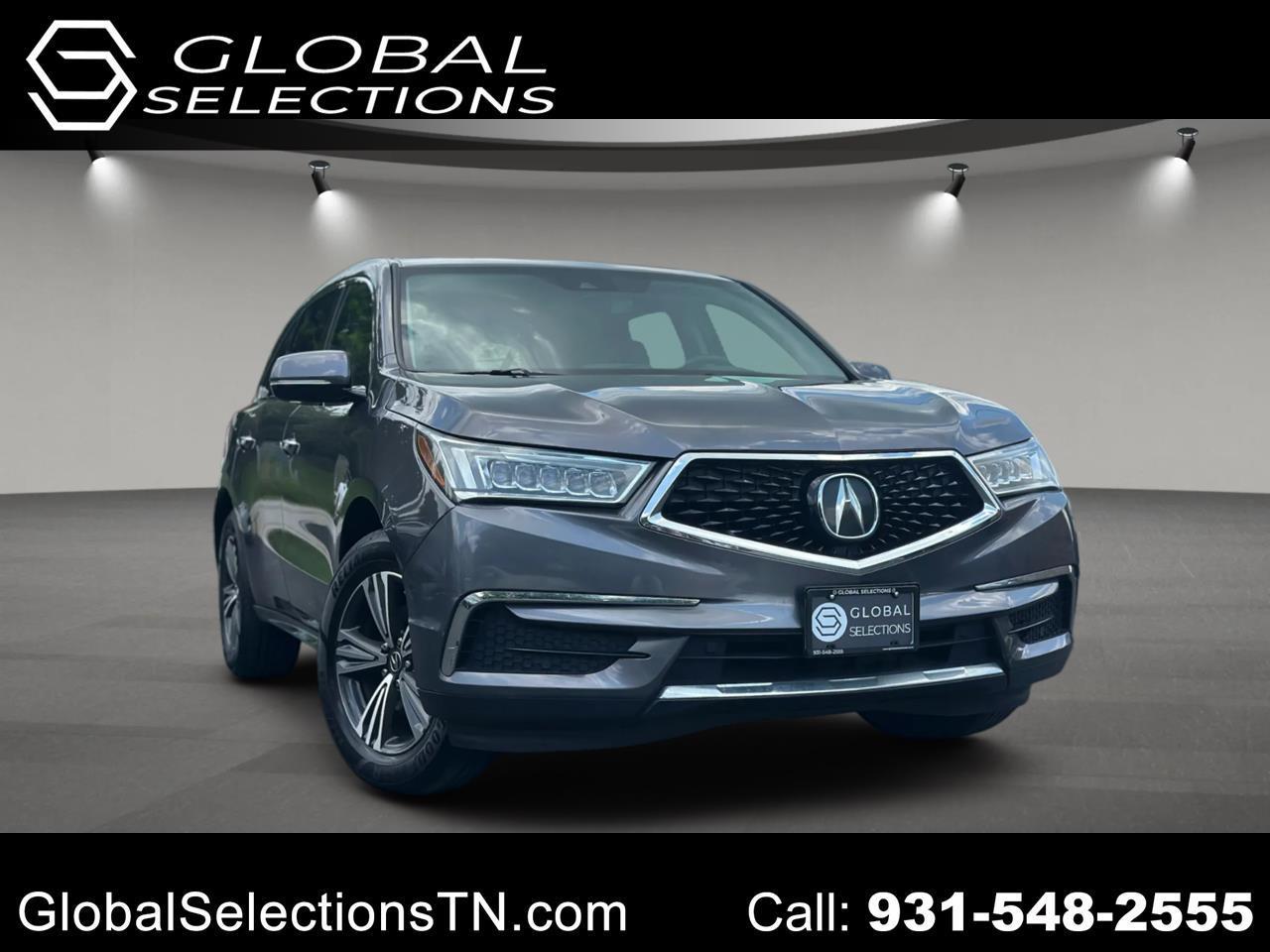 Acura MDX SH-AWD 9-Spd AT 2018