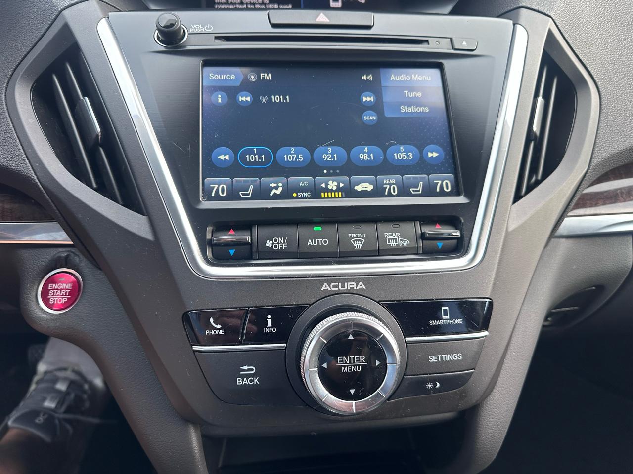 Acura MDX SH-AWD 9-Spd AT 2018