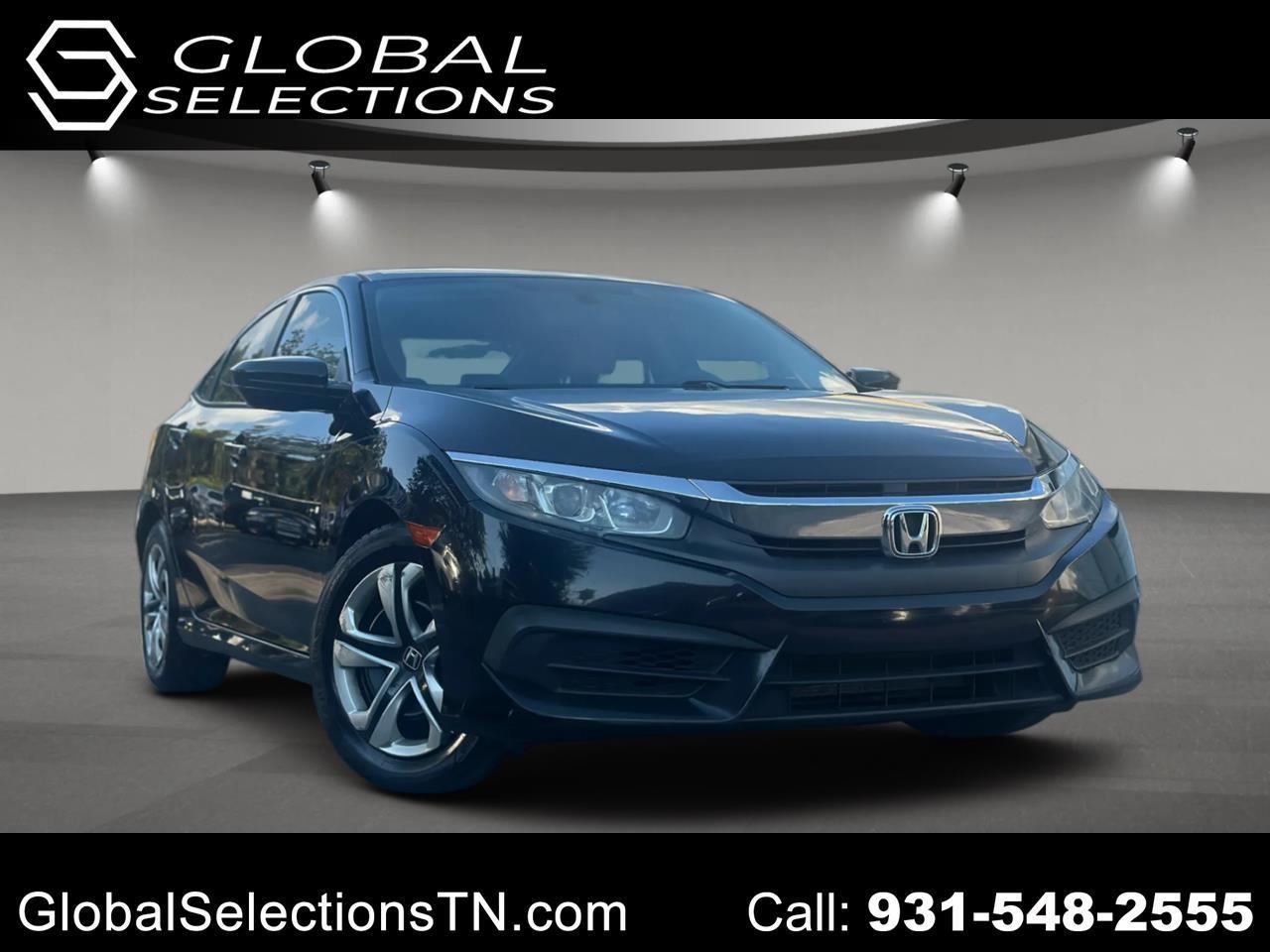 Honda Civic LX Sedan CVT 2016