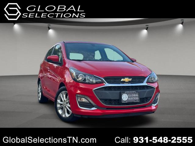 Red 2021 Chevrolet Spark Hatchback Front-Wheel Drive Automatic