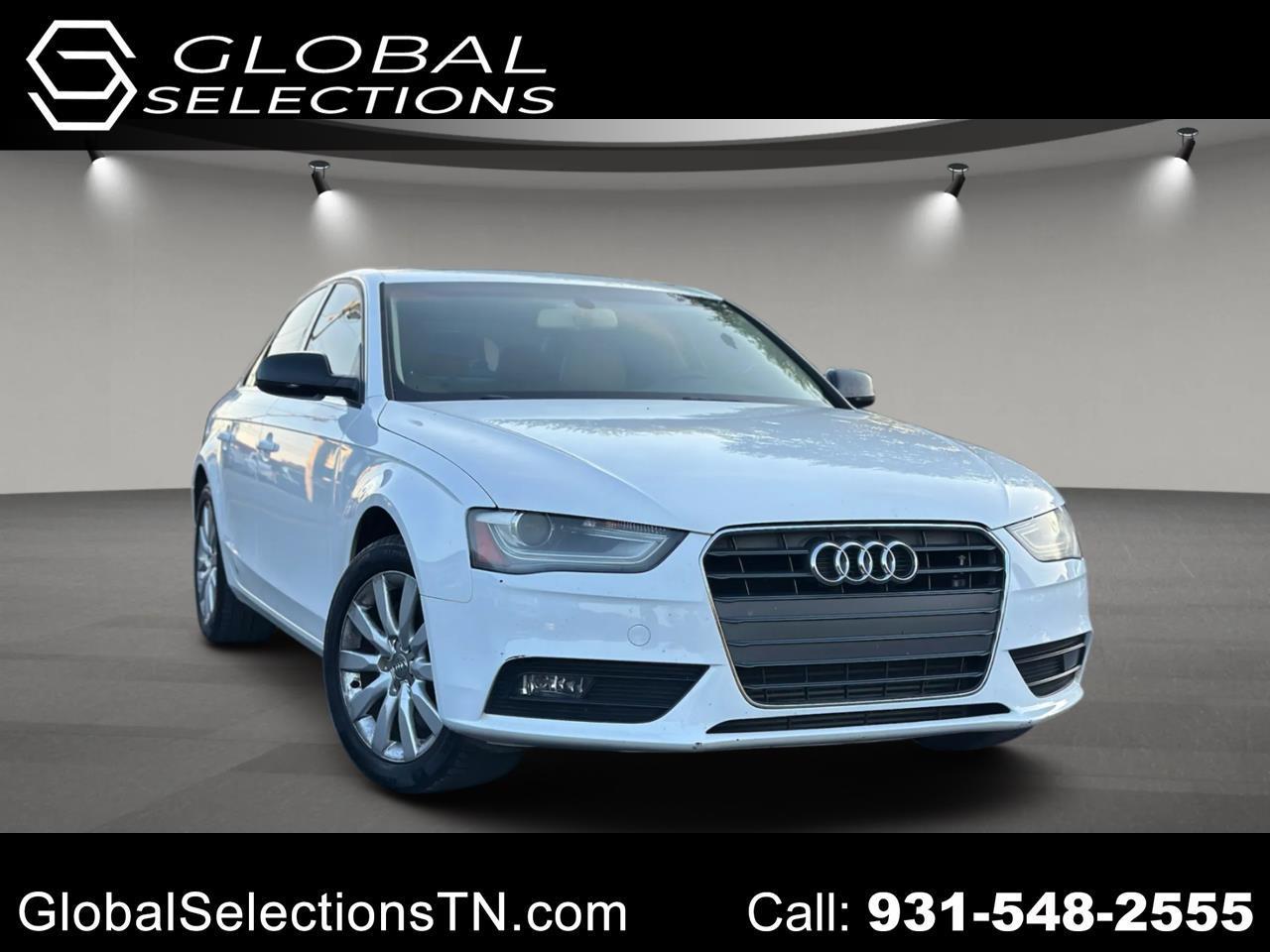 Audi A4 2.0 T Sedan FrontTrak Multitronic 2013