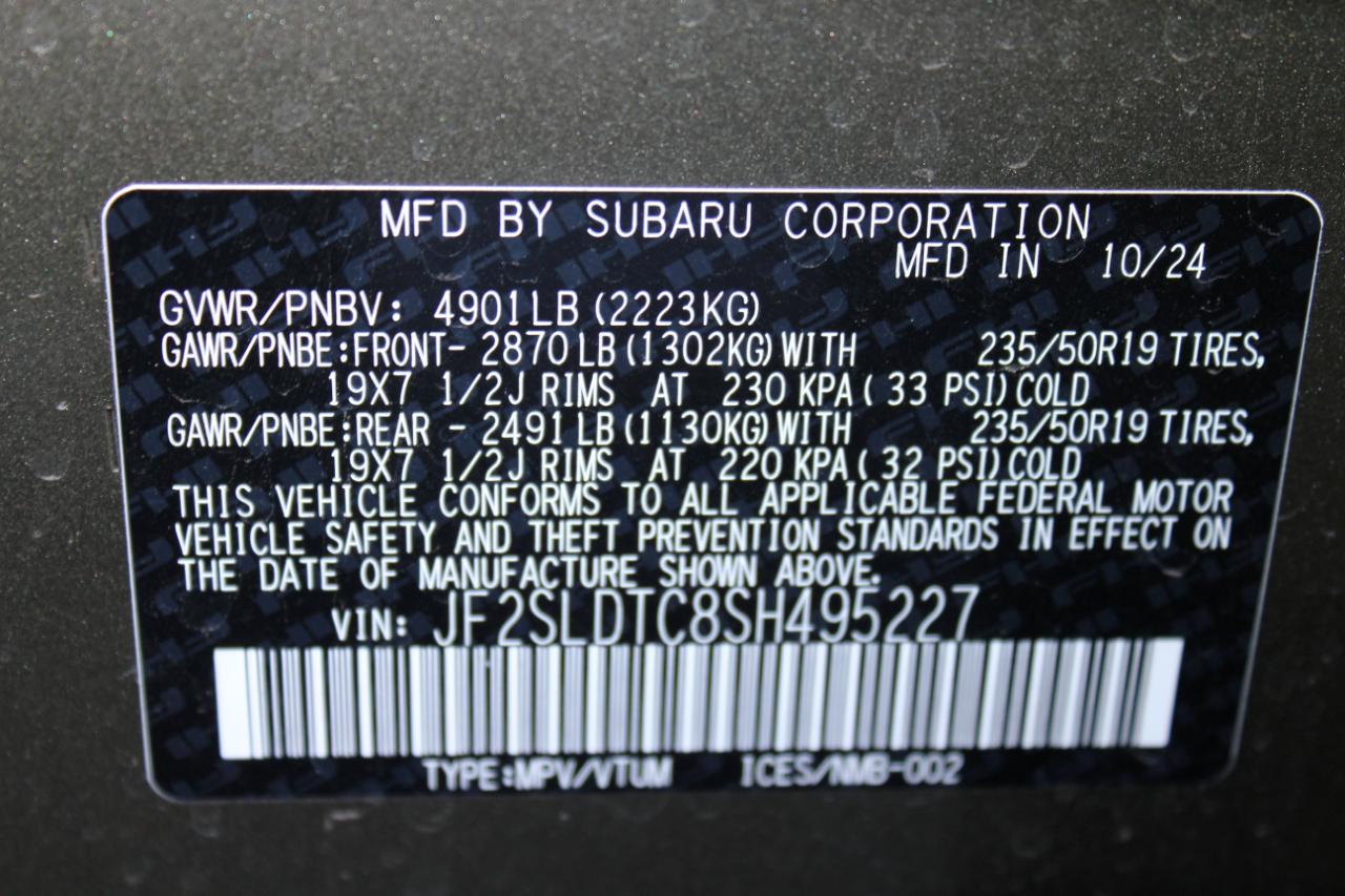 Subaru Forester Touring 2025