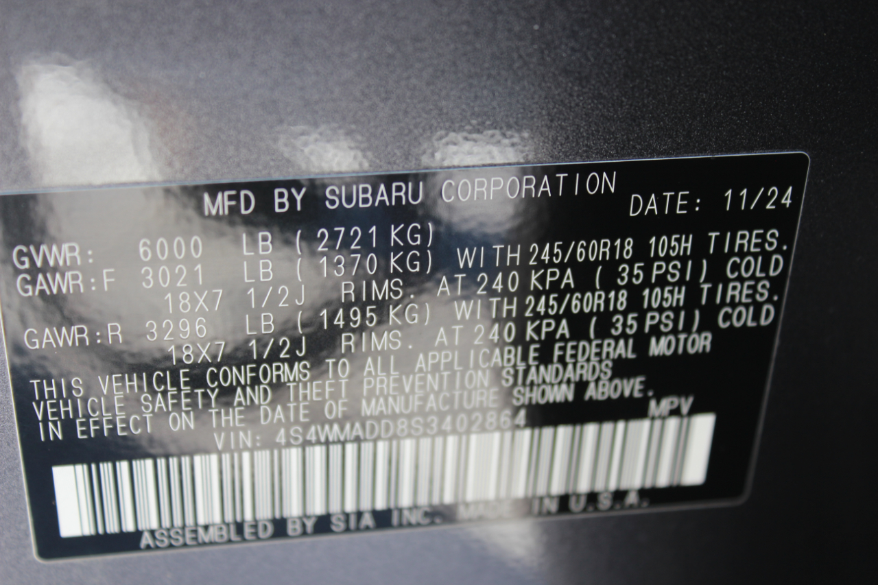 Subaru Ascent Premium 2025