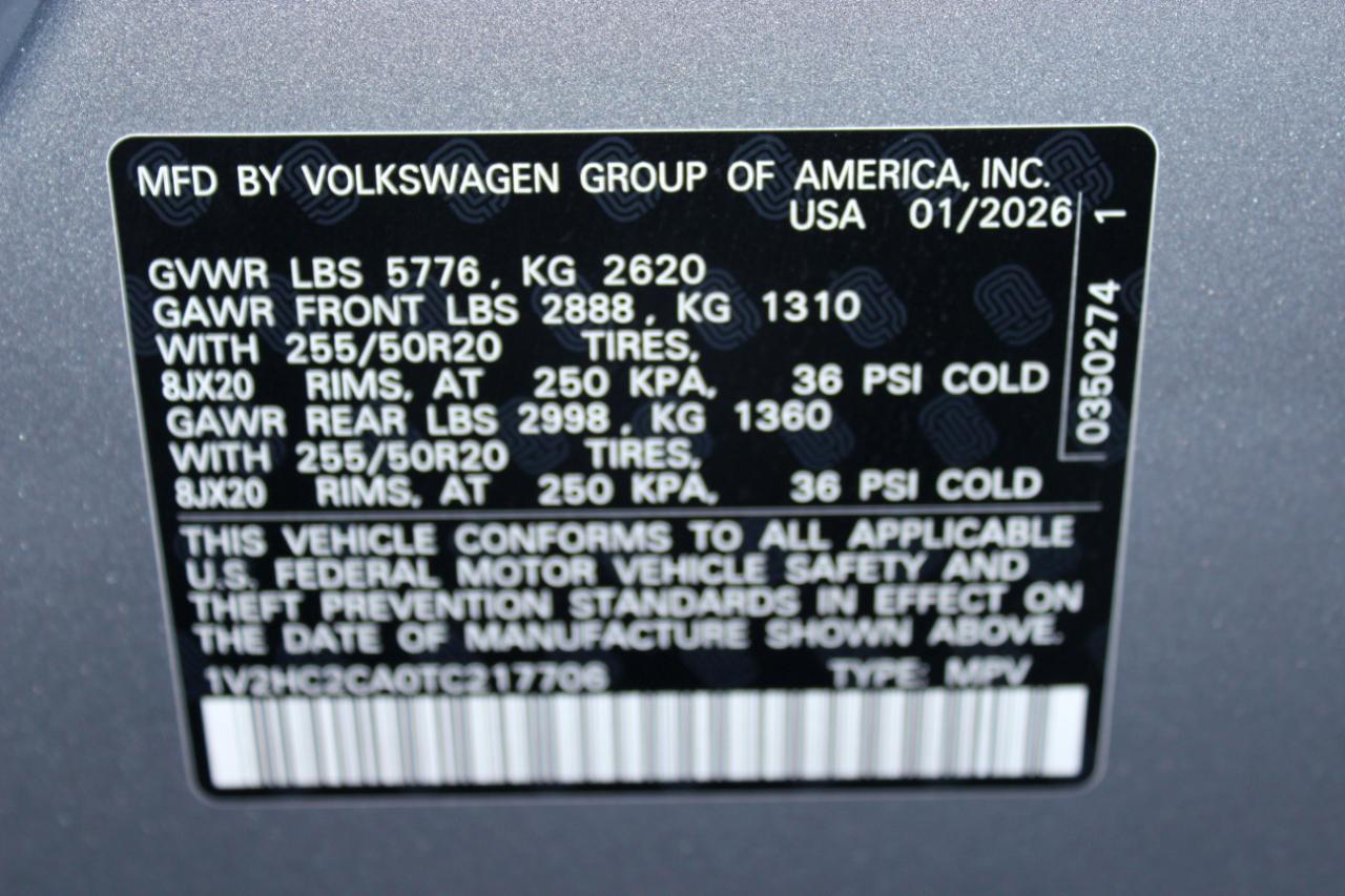 Volkswagen Atlas Cross Sport SE 4MOTION 2026