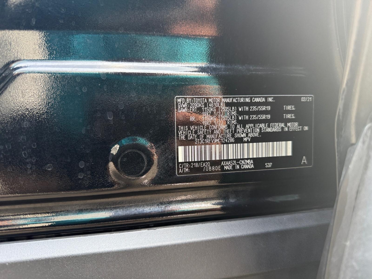 Toyota RAV4 XLE Premium 2021