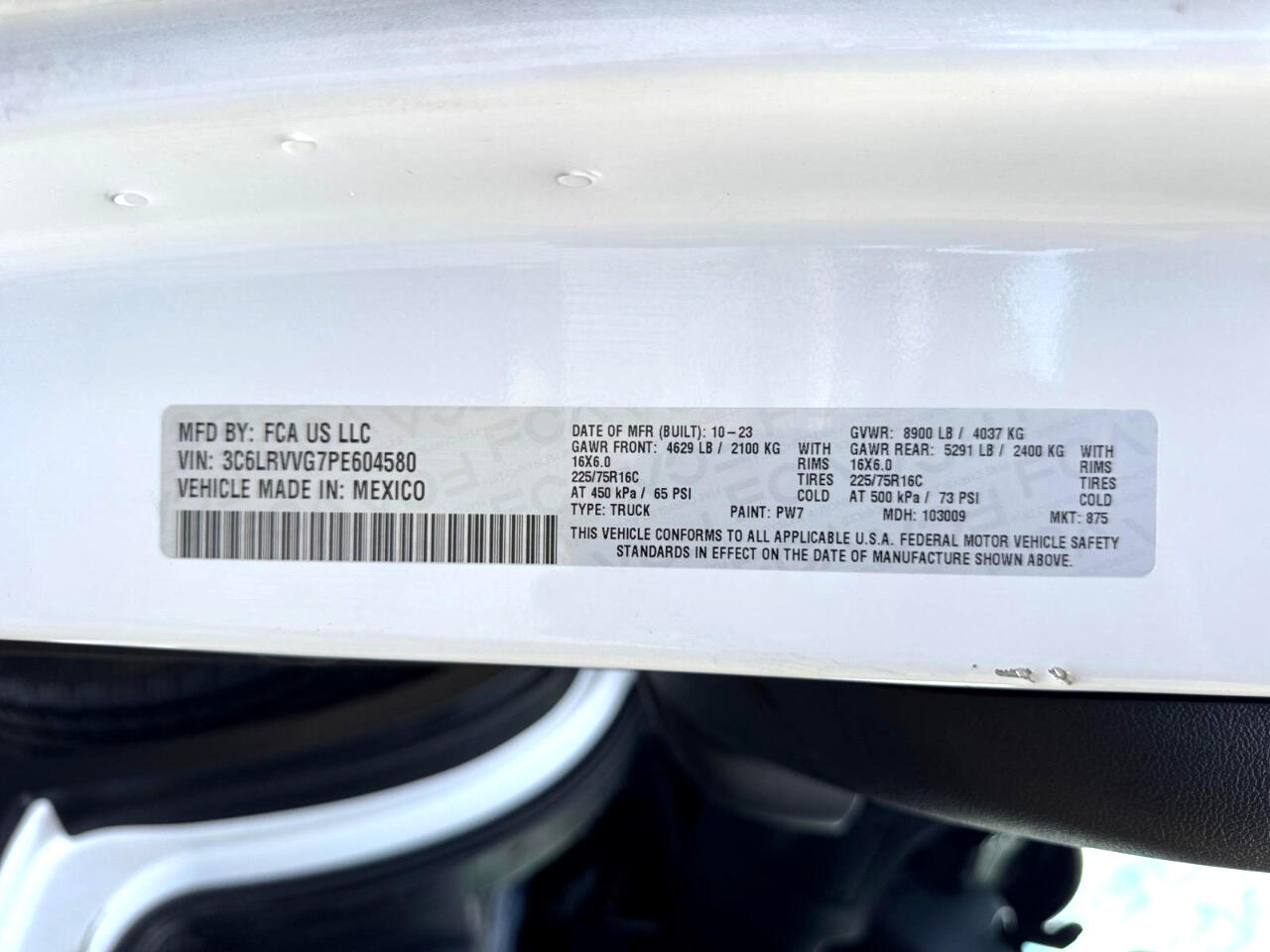 2023 Ram ProMaster 2500 photo 15