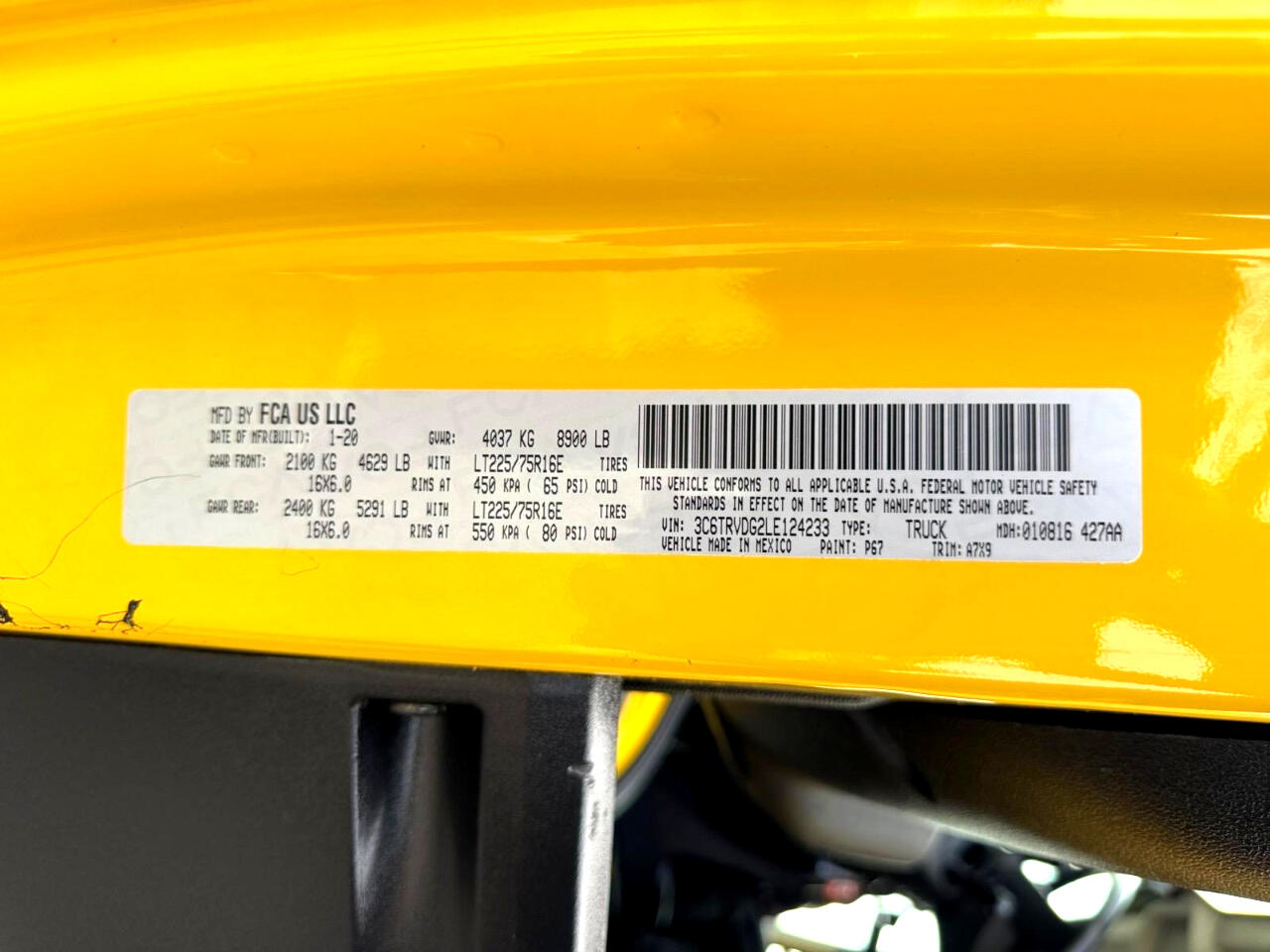 2020 Ram ProMaster 2500 photo 15