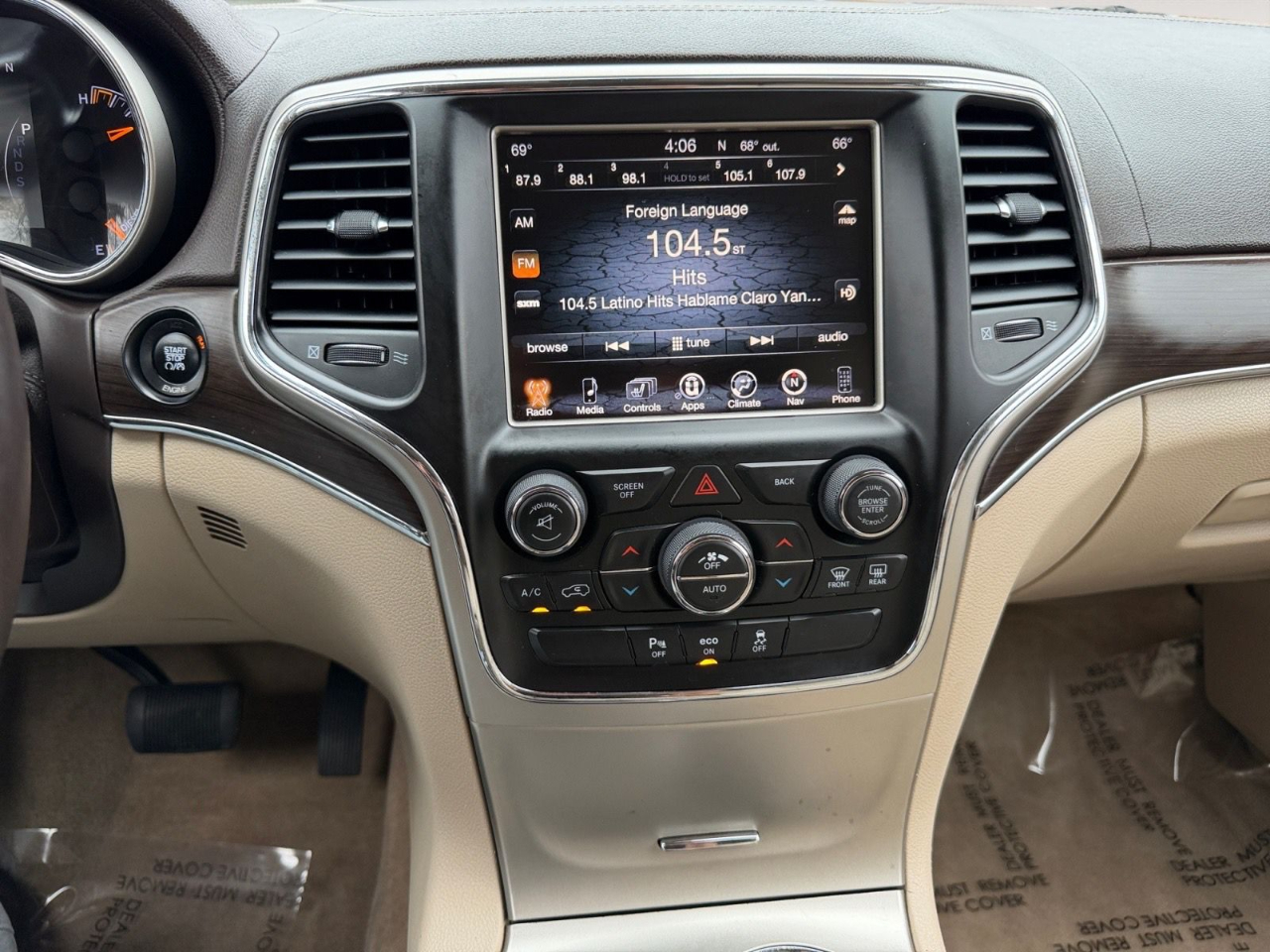 Jeep Grand Cherokee Overland 4WD 2015