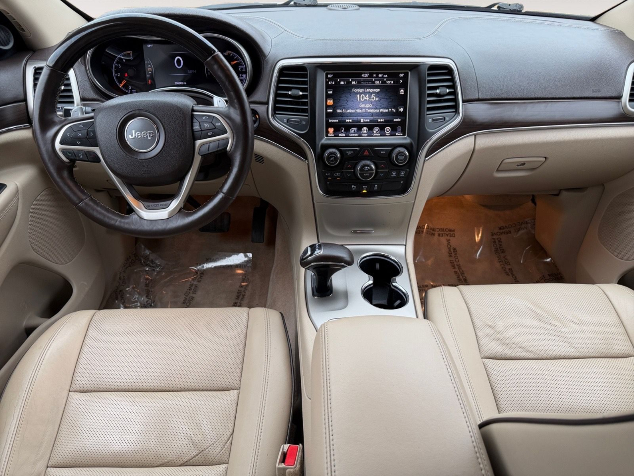 Jeep Grand Cherokee Overland 4WD 2015