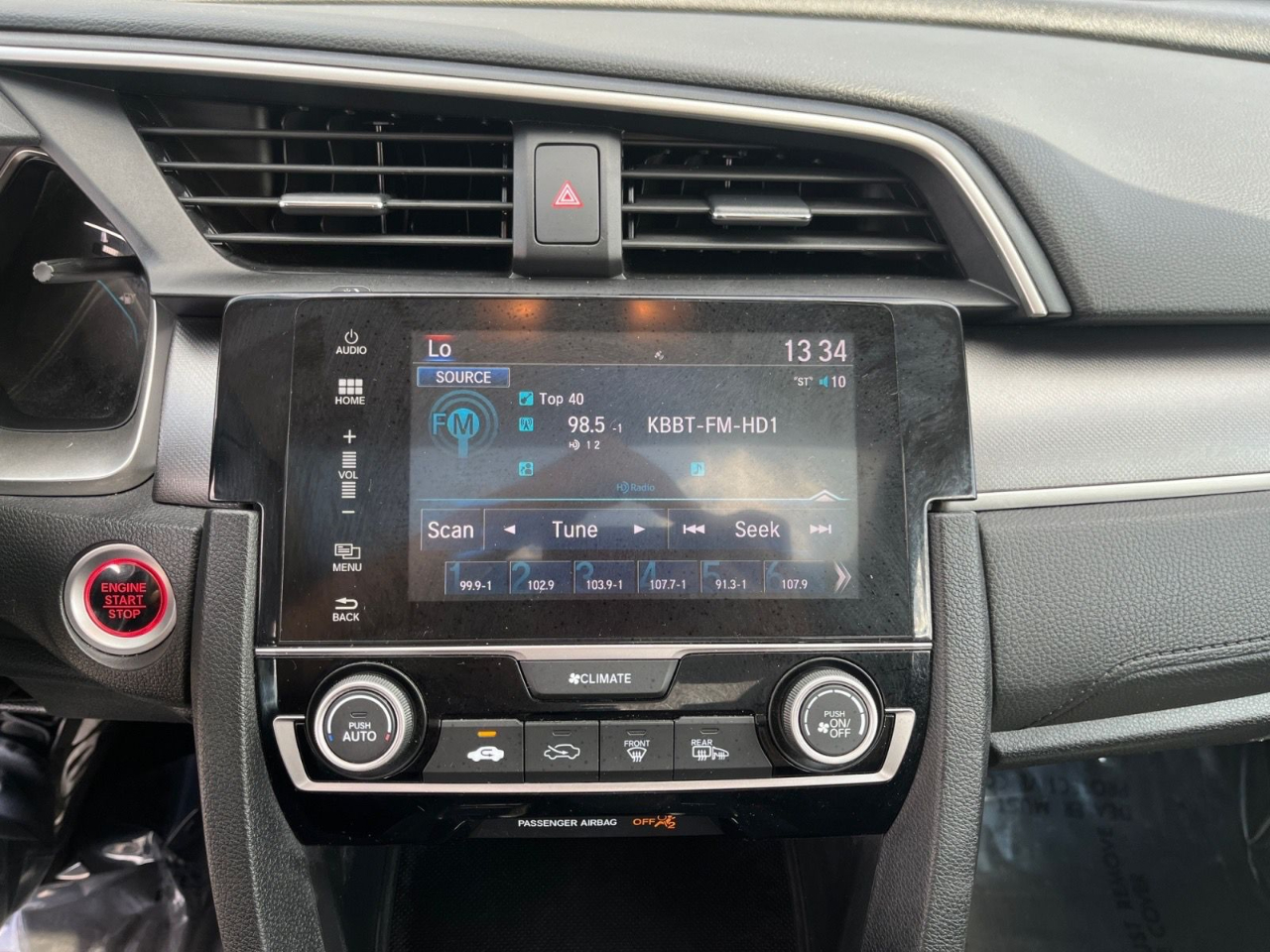 Honda Civic EX Sedan CVT 2018 Honda Civic EX Sedan CVT 2018