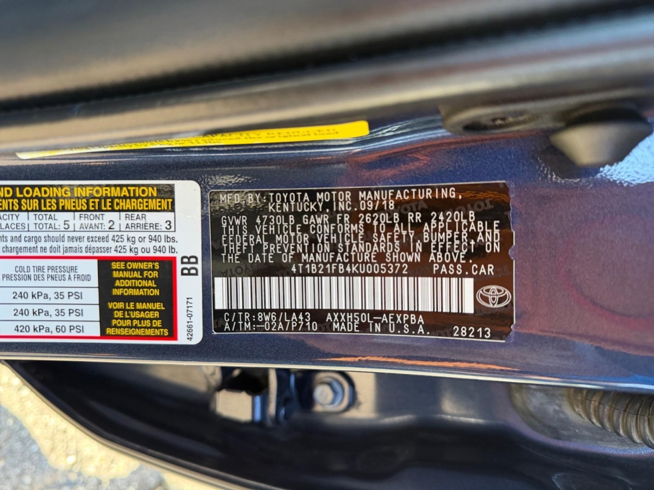 Toyota Avalon Hybrid Limited 2019 Toyota Avalon Hybrid Limited 2019